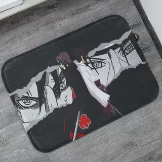 Tapete Porta de Entrada Naruto 55x35cm Antiderrapante