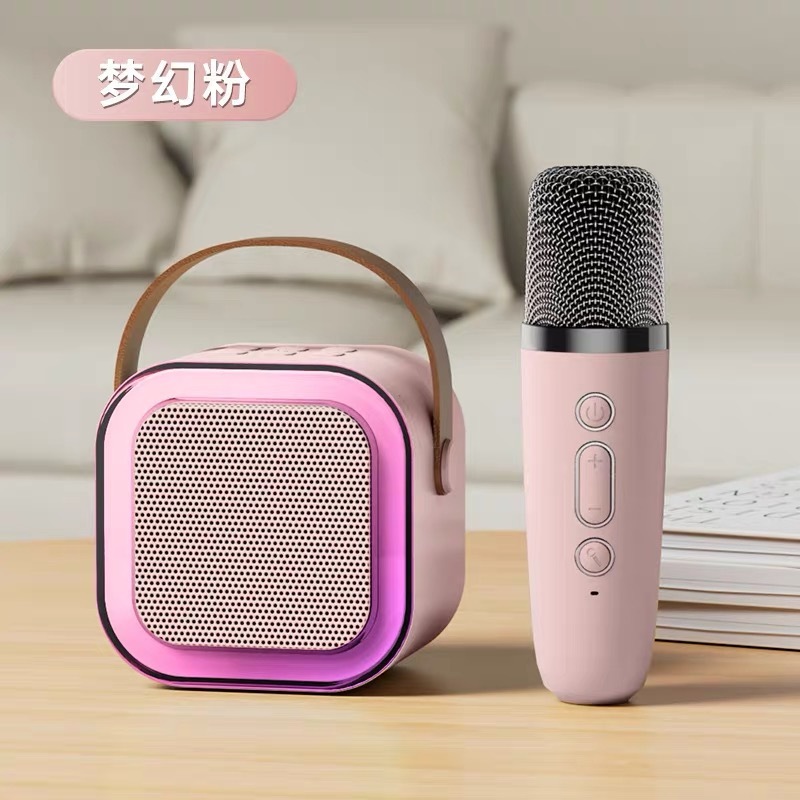 Linda caixa de Som Bluetooth com microfone | Shopee Brasil