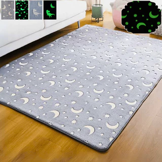 Tapete Infantil Brilha No Escuro 1.00 x 1.50Mts Magico Fluorescente