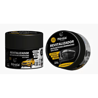 Revitalizador de plásticos e borrachas Pérola 200G em Oferta na Shopee