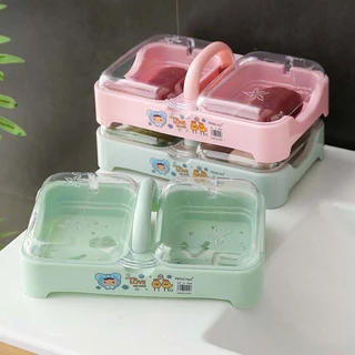 Saboneteira Dupla Multi Lovers Estampa Cores - Allmini