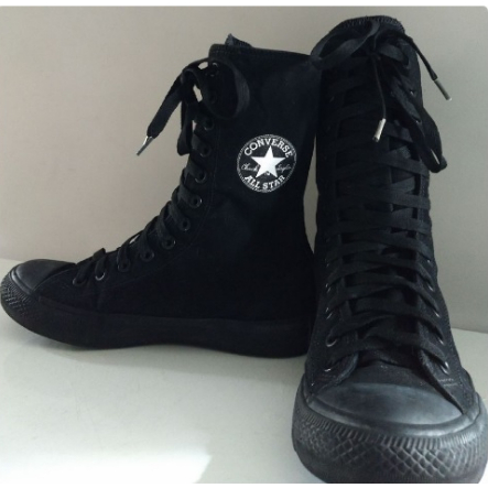 Botinha All Star Converse Coturno Cano Alto Feminina & Masculino Estilo Rockeira