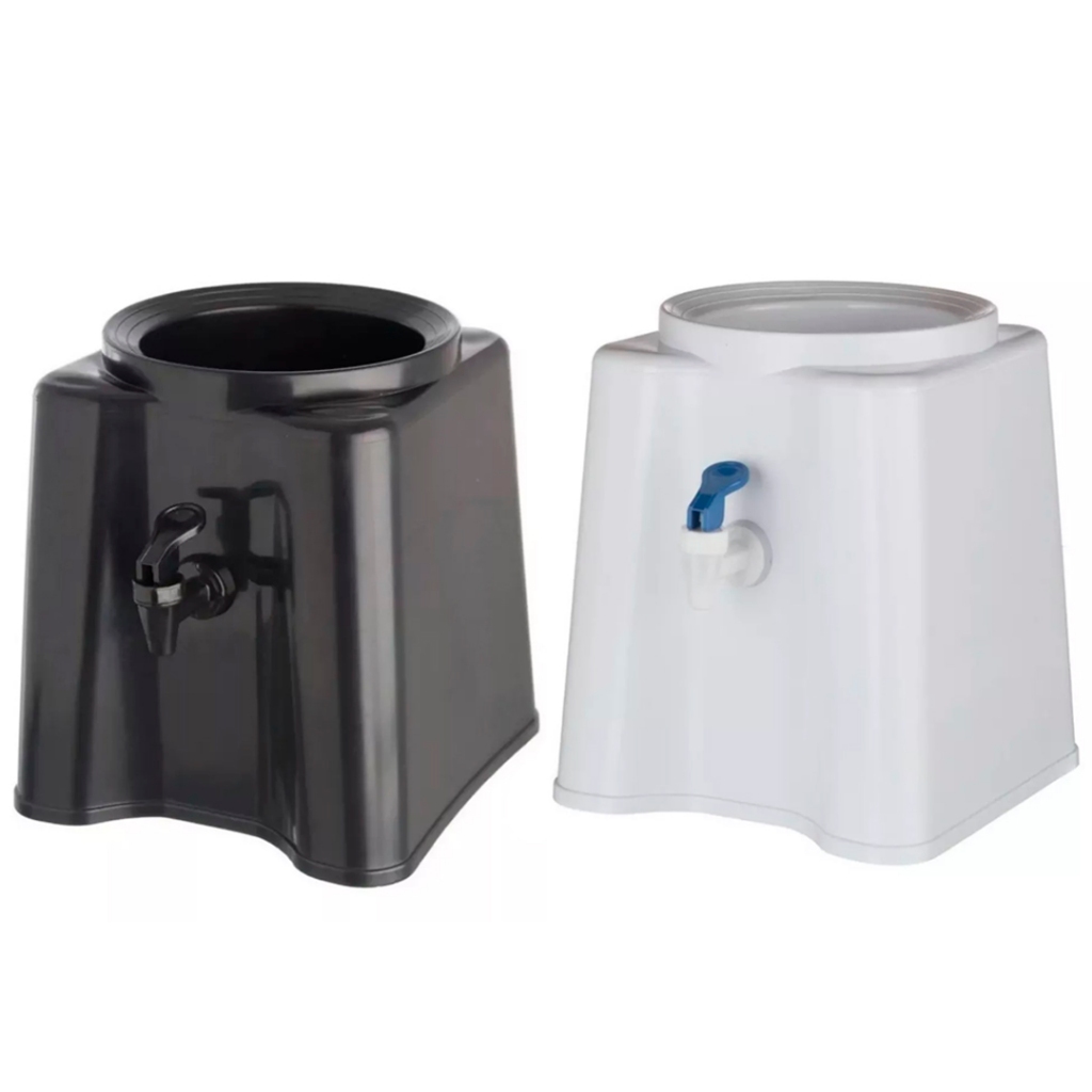 Suporte Para Água Mineral Plastico Base Para Galão Garrafão Preto