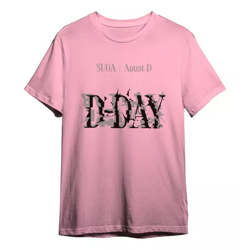 Camiseta Camisa Suga Agust D Album D Day K Pop Unissex | Shopee Brasil