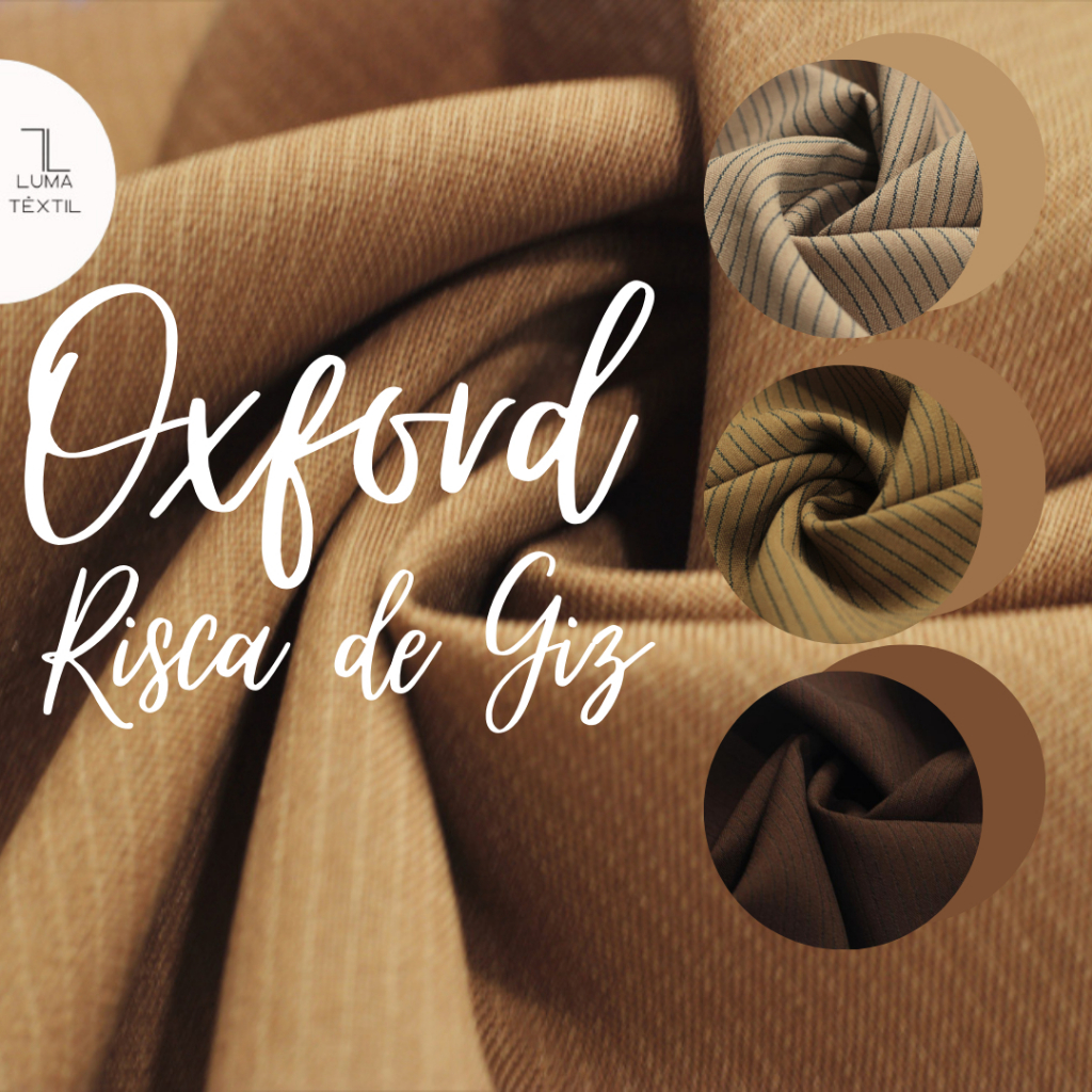 Tecido Oxford Risca de Giz (1m x 1,50m) | Shopee Brasil