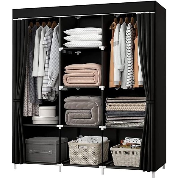 Guarda Roupa Grande Dobrável Organizador De Roupas Armário Dobrável Roupeiro Grande para Roupas Prático