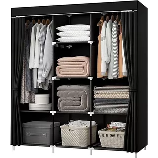 Guarda Roupa Grande Dobrável Organizador De Roupas Armário Dobrável Roupeiro Grande para Roupas Prático