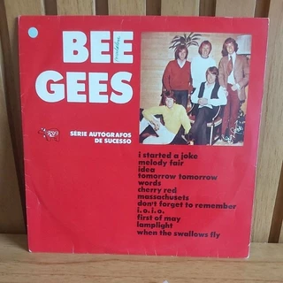 LP disco vinil Bee Gees - Série autógrafos de sucessos.