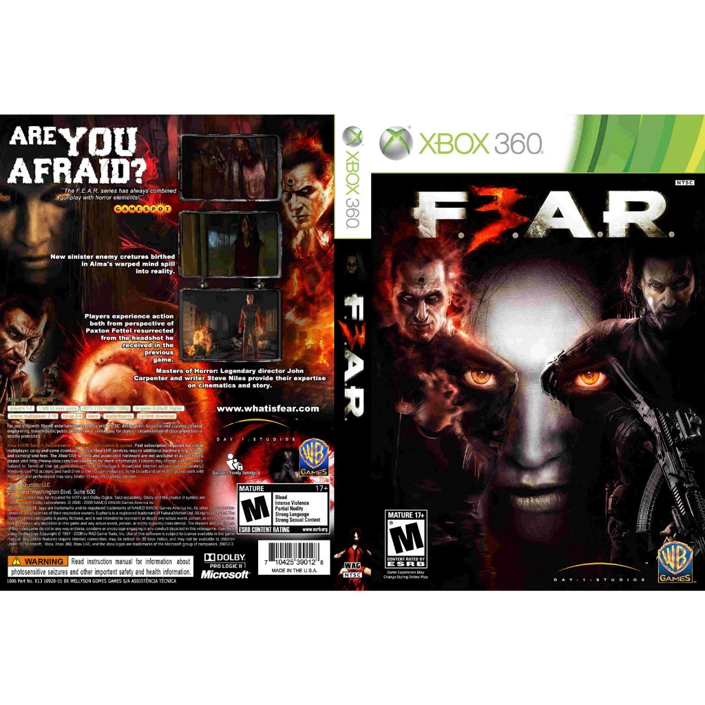 Buy fear xbox 360 Hotsell