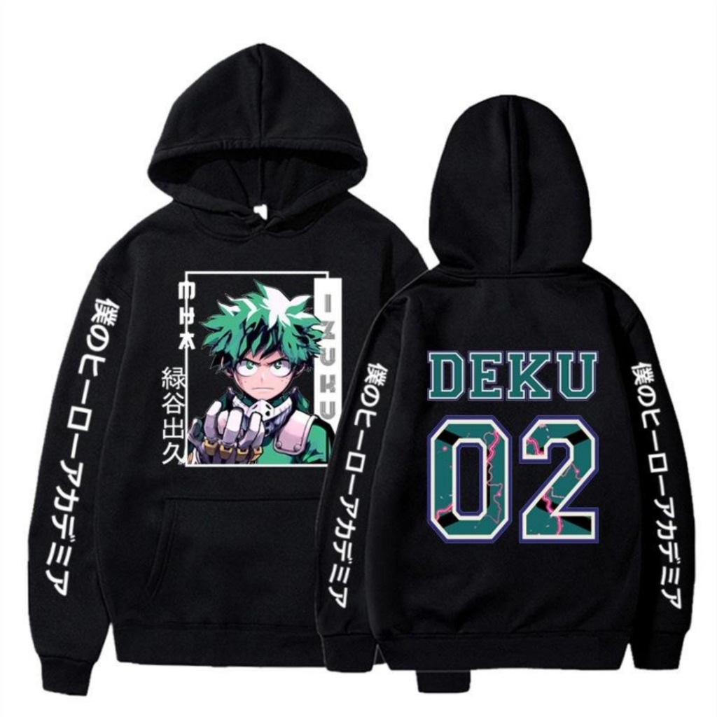 Blusa de Moletom Anime Izuku Novidade