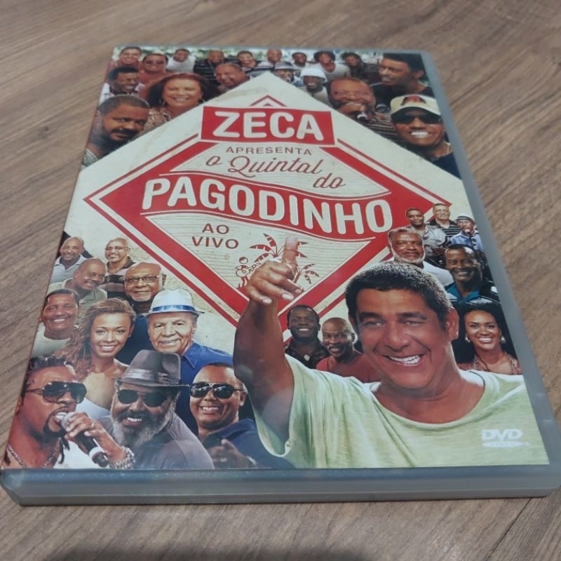 DVD Zeca Pagodinho Apresenta O Quintal do Zeca Ao Vivo | Shopee Brasil