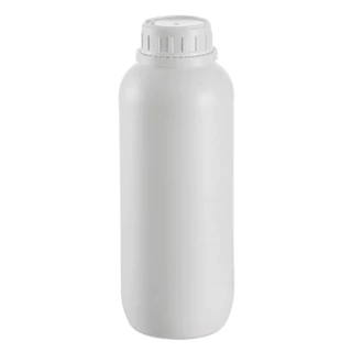Kit 10 garrafa Plástica 1 Litro Virgem Leitoso Galão Preto Branco Agro Cozinha Limpeza