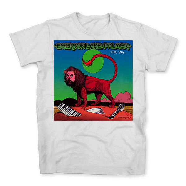 Camiseta Algodao Emerson Lake And Palmer Rock Progressivo Banda Unissex