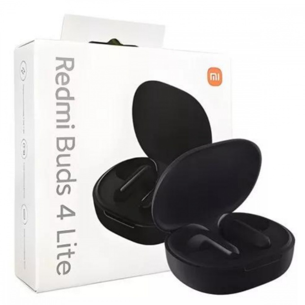 Fone Bluetooth Redmi Buds 4 Lite Cor Preto Tamanho U Preto | Shopee Brasil
