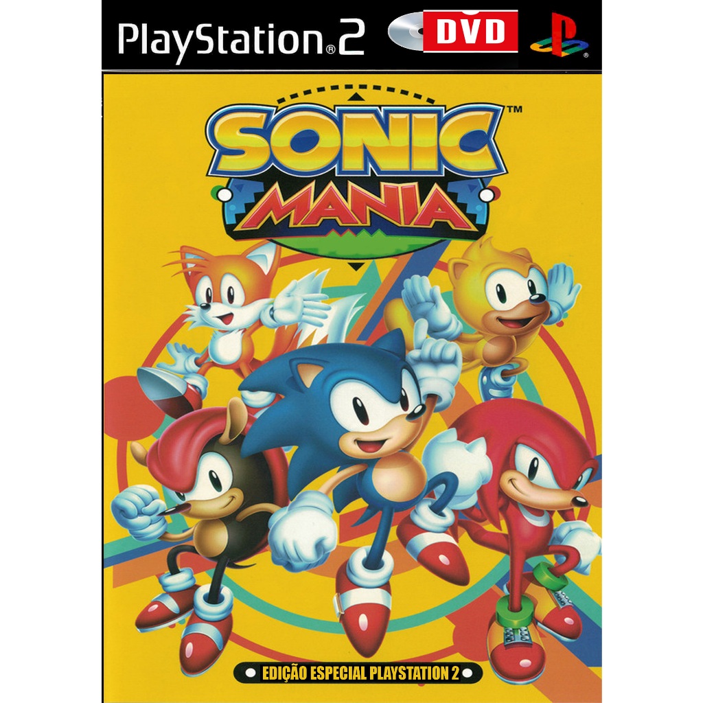 Sonic Mania Ps2 Shopee Brasil