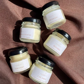 Vela aromáticas / velas perfumada 30g | Cera Vegetal & Essência Premium | Produto Artesanal