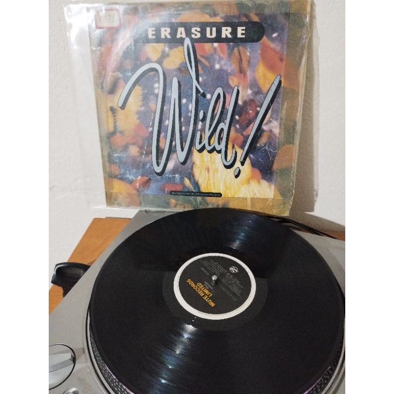 LP vinil Erasure-Wild ( sem encarte) | Shopee Brasil