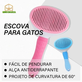Escova De Pelo De Gato Escova Removedora Tira Pelos Dos Pets Cães E Gatos