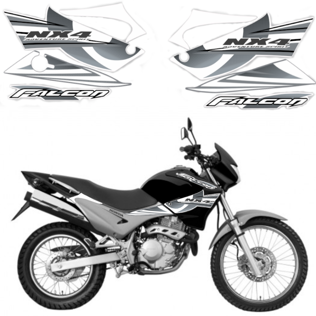 ADESIVO HONDA FALCON NX4 2008
