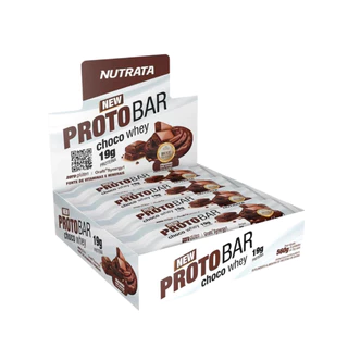 Barra de Proteina Protobar Display com 8 Barras - 70g - Nutrata
