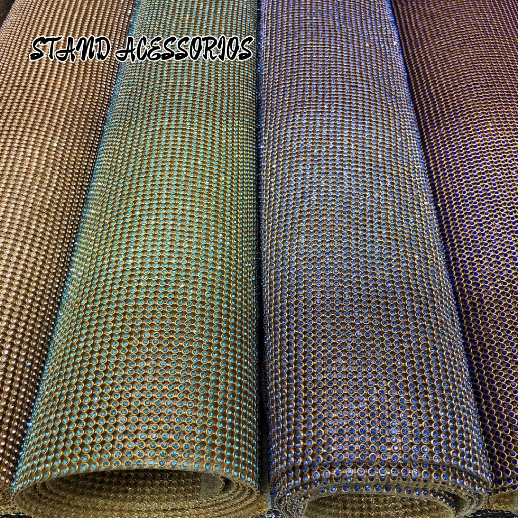 Manta de Strass 120cm x 45cm Original Alto Brilho | Shopee Brasil