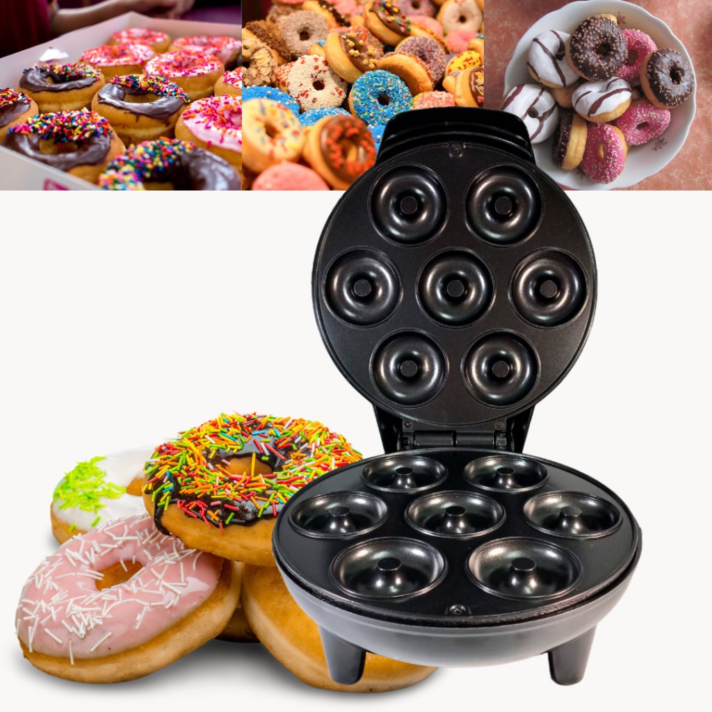 Máquina de Fazer Donuts Rosquinhas Confeitaria Culinária / Voltagem 110 volts