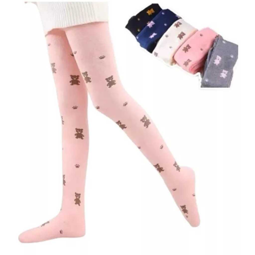 Meia Calça Inverno Grossa Fio 80, 1 Até 12 Anos Infantil lisa e colorida menina