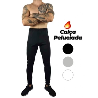 Calça Leg Masculina/Unissex Térmica Inverno Frio Intenso Peluciada Segunda Pele Grossa