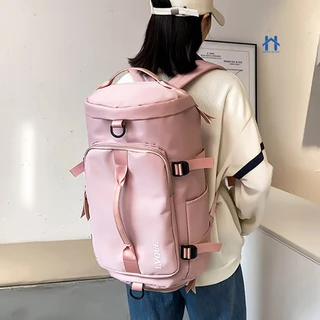 Mochila Bolsa Grande Masculina e Feminina De Viagem e Academia Resistente a água em Oferta na Shopee