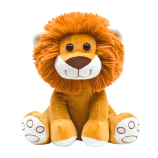 Pelúcia Para Bebê Meu Leãozinho Caramelo 25cm - Buba - HIPOALERGÊNICO
