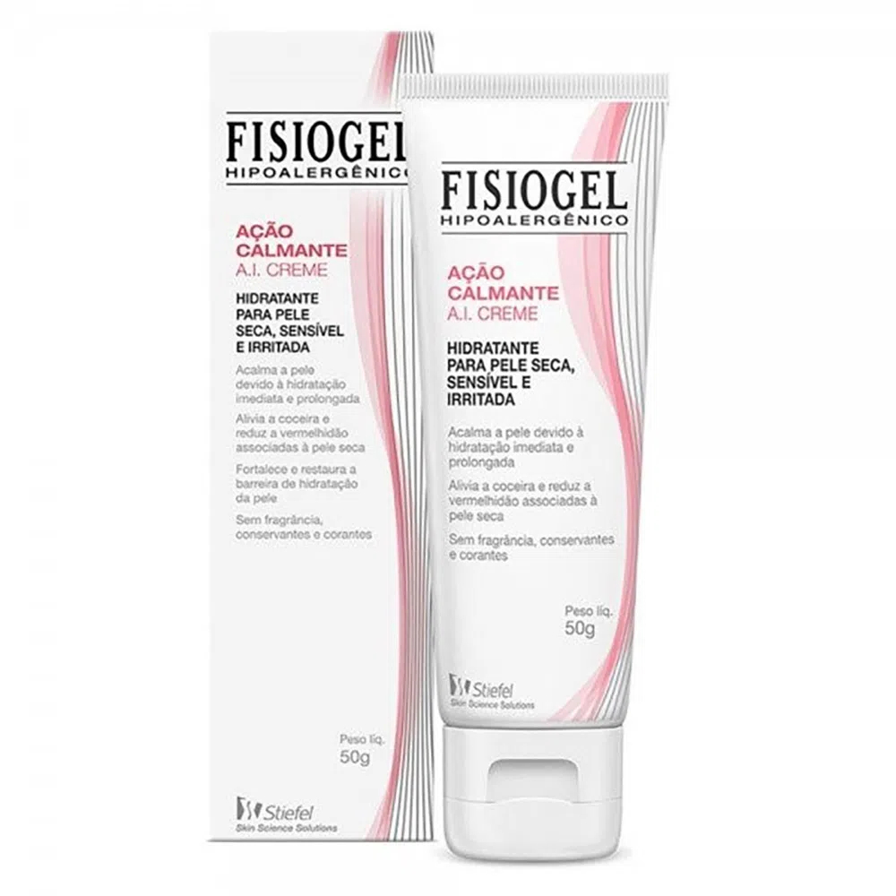 Hidratante Para Pele Sensível E Irritada Rosto e Corpo A.I Creme 50g ...