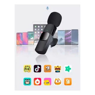 Microfones Lapela Sem Fio Tipo C Android iPhone (tipo C) Cor Android (TIPO C)