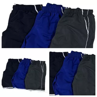 Kit 10 Bermudas Tactel Masculina com 3 Bolsos