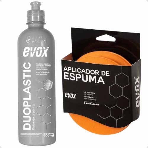 Restaurador de Plasticos Internos e Externos Duoplastic Acompanha 2 ...