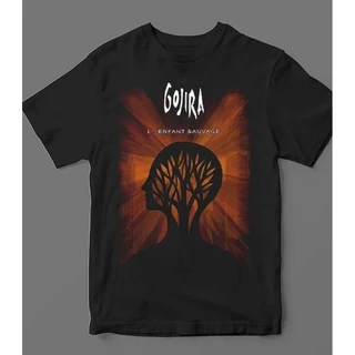 Camiseta Oficina Rock - Banda Gojira - L'enfant Sauvage - Agora com Tamanho XG.