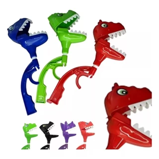 Kit 10 Dinossauro Boca Loca Dentadura Maluca Festa Infantil Dinossauro com Boca que Abre e Fecha Fantoche Brinquedo Boca Maluca Brinquedos Dinossauro Pega Pega