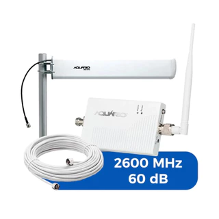 Repetidor e Amplificador de Sinal de Celular 2600 MHz 60 dB RP-2660