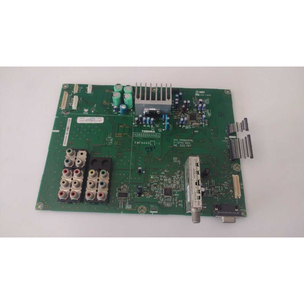 1) Placa Principal Tv Toshiba 42hl157 | Shopee Brasil