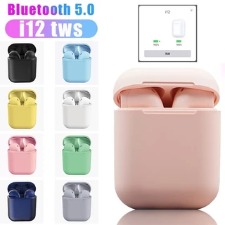 Fone de ouvido sem fio i12 tws Bluetooth 5.0 Estéreo Esportes para iPhone, Android Envio Imediato