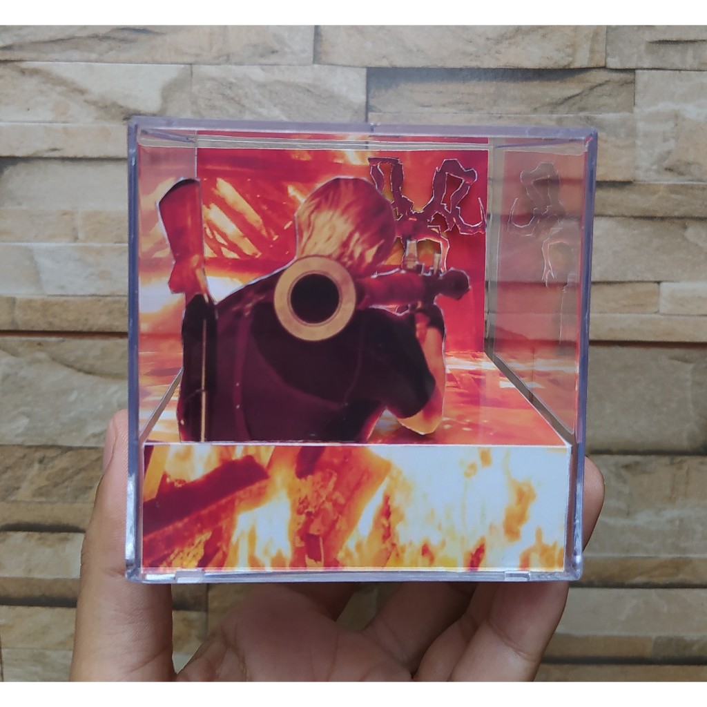 Cubo diorama Resident evil 4 remake