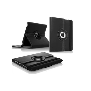 Capa para iPad 2/3/4 Rotação e Suporte (iPad 2º 3º 4º geração) Preta