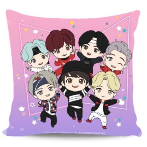 Almofada Decorativa Bts Army 20cm | Shopee Brasil