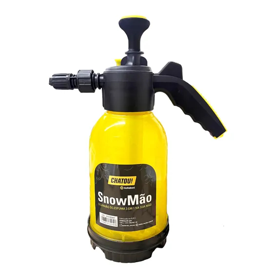 Pulverizador Snow Foam Manual Snowmao Chatou Aoraboni 3 em 1