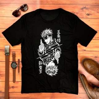 CAMISETA JUJUTSU KAISEN SATORU GOJU ANIMER NERD GEEK CAMISA