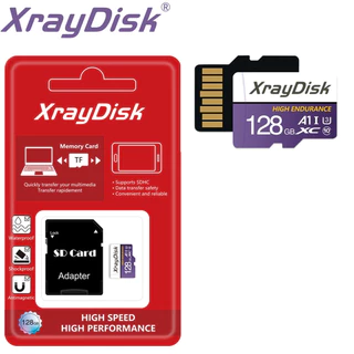 Cartão Micro Sd Xraydisk Endurance 128 GB, Original, Classe 10, Com Adaptador, Novo