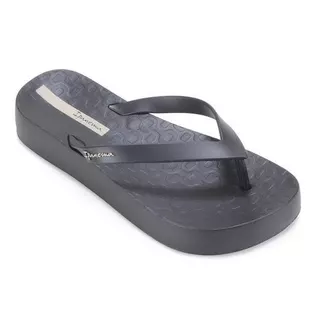 Tamanco Chinelo Ipanema plataforma textura palmilha salto 2,5cm 34 ao 39