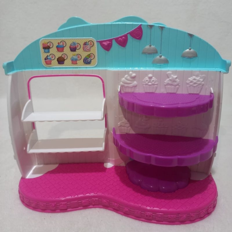 Playset Cupcake Queen Café Shopkins | Shopee Brasil