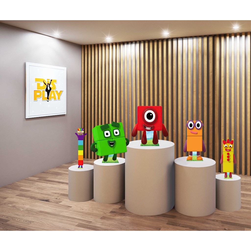 Display Numberblocks (mesa) | Shopee Brasil
