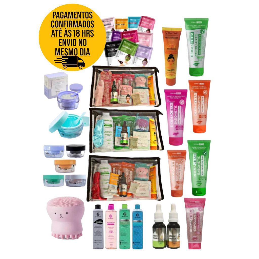 Kit Limpeza de Pele Skincare Completo Promoção | Shopee Brasil