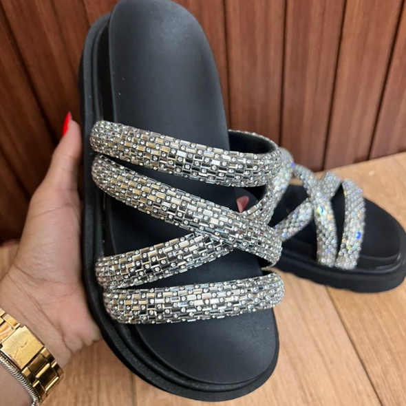 PAPETE FEMININA BRILHO LANÇAMENTO LUXO ESPELHADA | Shopee Brasil